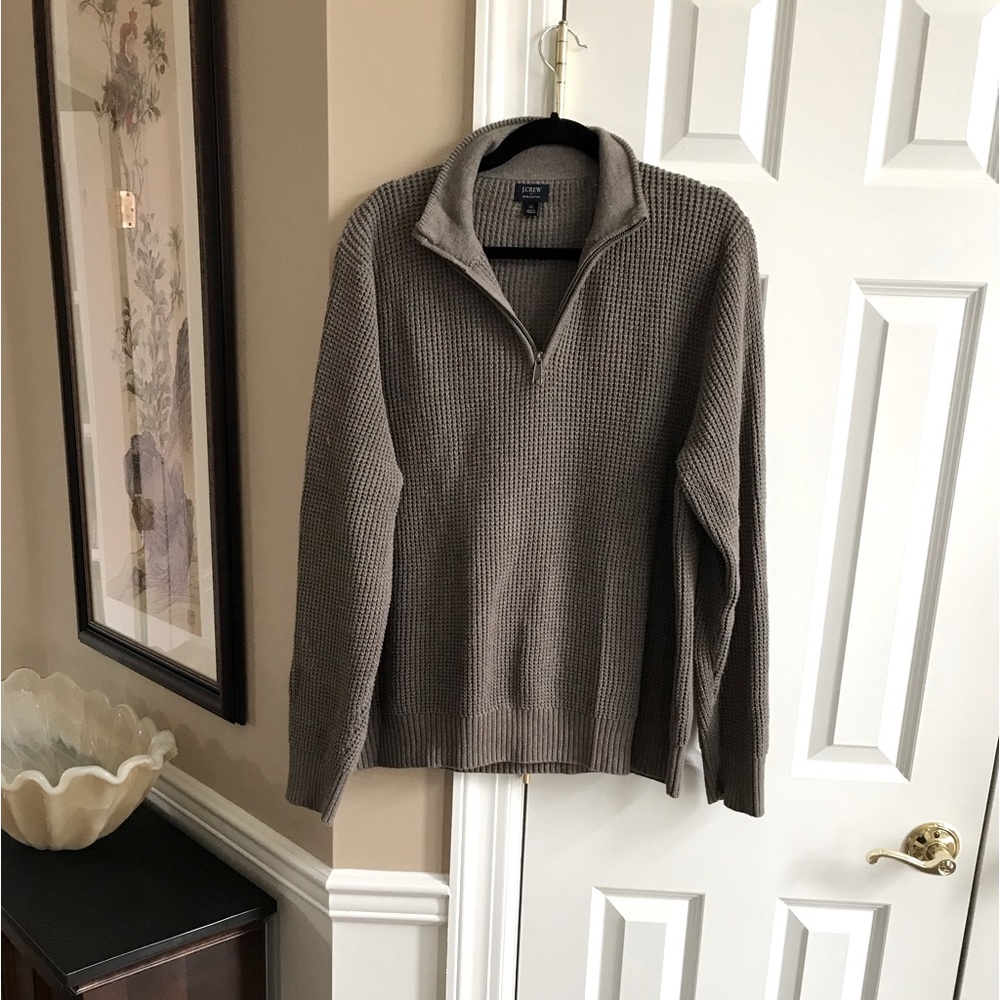 J Crew 1/4 zip sweater